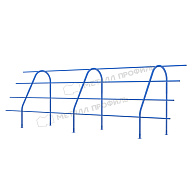 Ограждение кровельное ОК-h1200х3000 мм (5005)